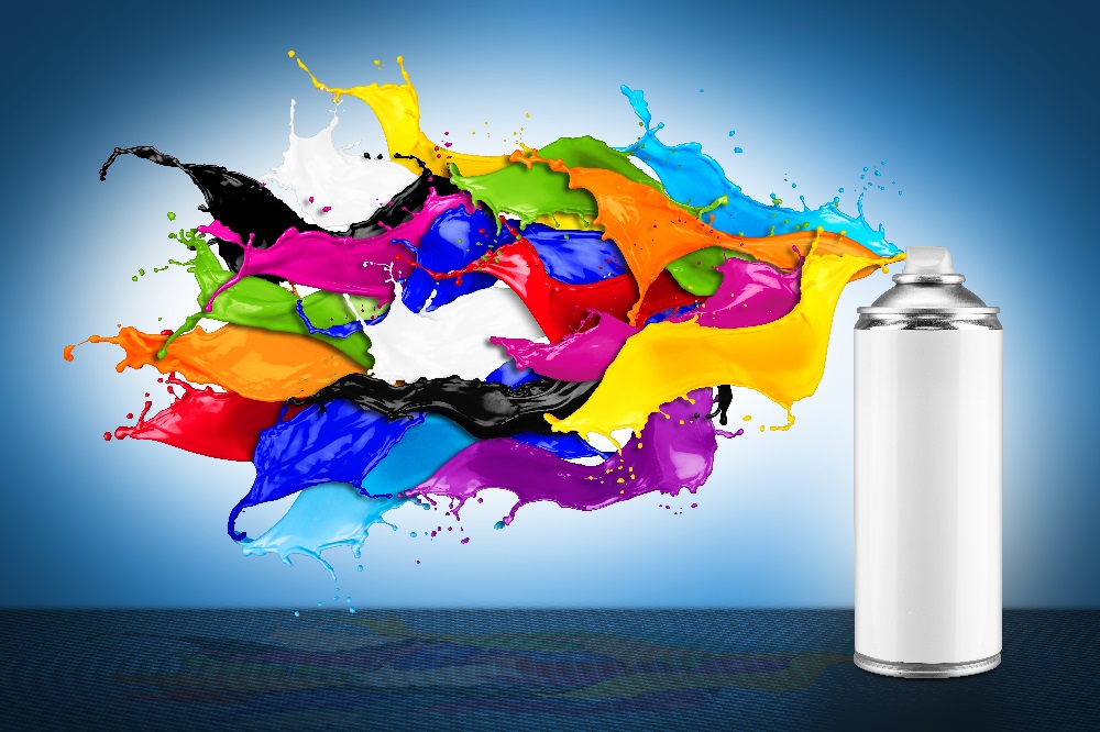 Bærekraft Sprayboks med mange farger