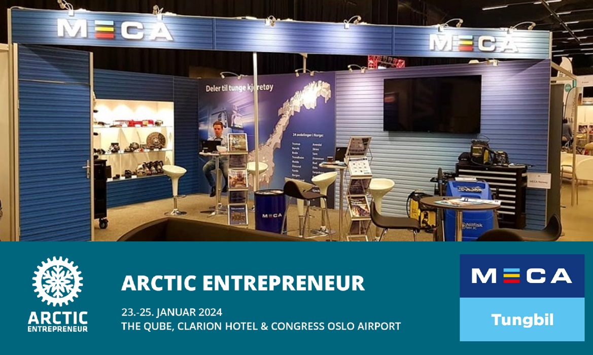 MECA Tungbil på Arctic Entrepreneur