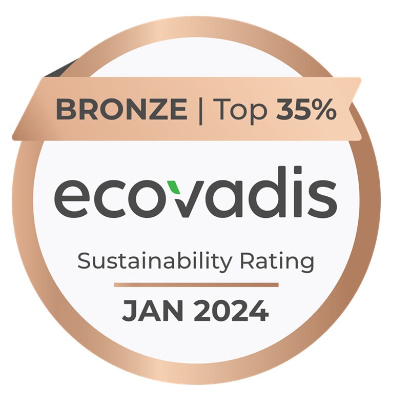MEKO tildeles nå en bronsemedalje av EcoVadis for sitta arbeid med bærekraft