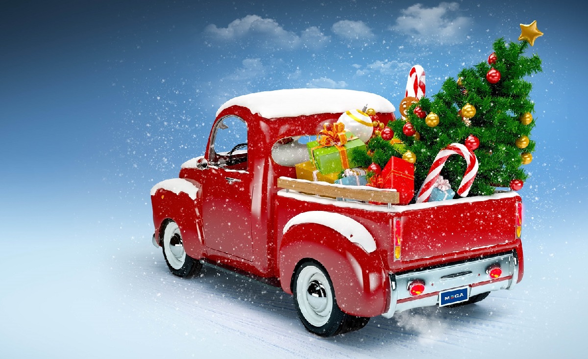 God Jul og Godt Nytt År fra Bilverkstedkjeden MECA og MECA Tungbil